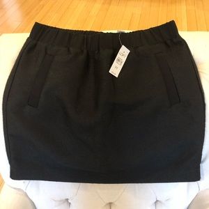 LOFT Black Tweed Skirt - NWT